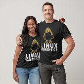 T-shirt Cyber sécurité Linu Forensics (Unisexe)