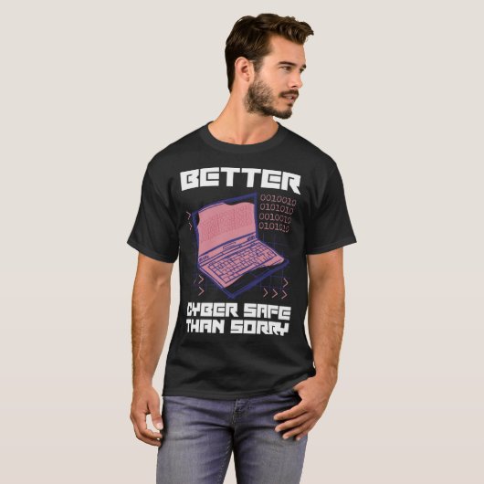 T-shirt Cyber Security Expert I ingénieur informatique pou (Devant entier)