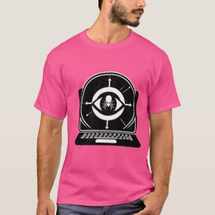 T-shirt "Cyber Spy Vision : Art Technologique Moderne"
