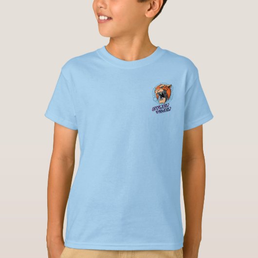 T-shirt Cyber Tiger | Enfants (Devant)