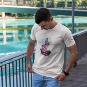 T-shirt Cyber Urbain Sci Wi robot mal