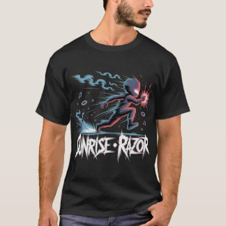 T-shirt Cyber Wave Future Neon Rétro-futurisme Japonais