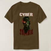 T-shirt Cyber Zombie (Design devant)