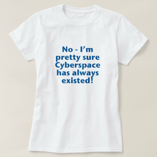 T-shirt Cyberespace (Design devant)