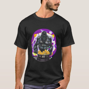 T-shirt Cyberpunk Gorilla Aesthetic Vintage Retro Graphic