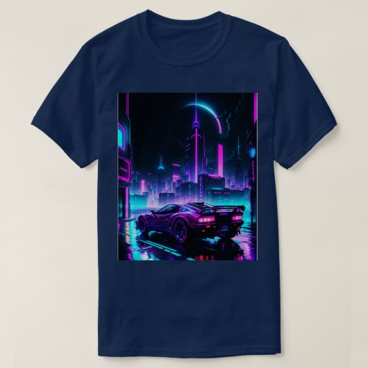 T-shirt Cyberpunk nuit 3 (Design devant)