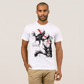 T-shirt Cyberpunk Robot Urban Futuristic New Style  (Devant entier)