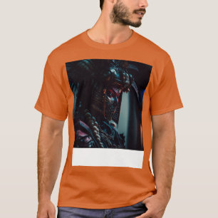 T-shirt Cyberpunk Samurai Warrior A I Généré Artifi Art