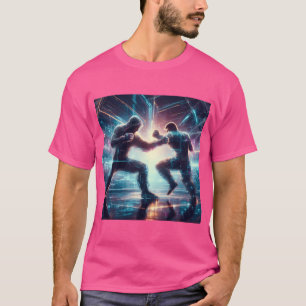 T-shirt Cyberpunk Style futuriste Mixed martial art combat