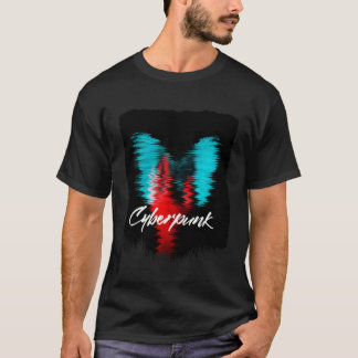 T-shirt Cyberpunks Japan Streetwear Glitch 80s 90s Sad Vap