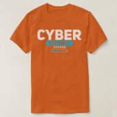 T-shirt Cybersécurité Cybersécurité Diplôme de Cybersécuri (Design devant)