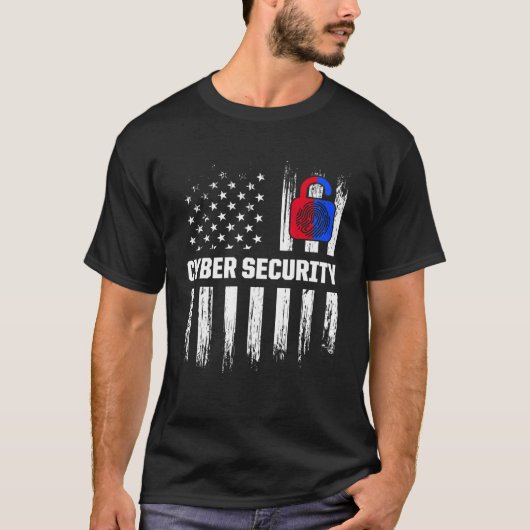 T-shirt Cybersécurité IT Analyst Certified Tech Security (Devant)