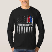 T-shirt Cybersécurité IT Analyst Certified Tech Security (Devant)