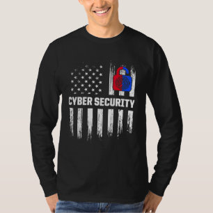 T-shirt Cybersécurité IT Analyst Certified Tech Security