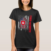T-shirt Cybersécurité IT Analyst Certified Tech Security 1 (Devant)