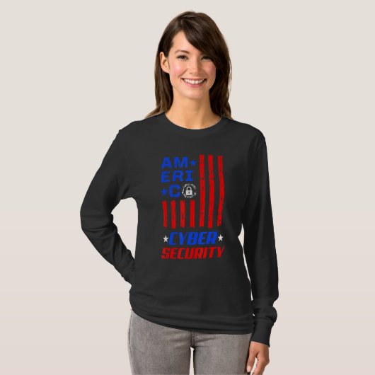 T-shirt Cybersécurité IT Analyst Certified Tech Security 1 (Devant entier)