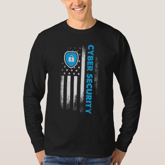 T-shirt Cybersécurité IT Analyst Certified Tech Security 2 (Devant)