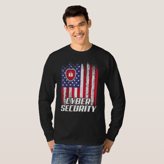 T-shirt Cybersécurité IT Analyst Certified Tech Security 3 (Devant entier)