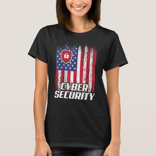 T-shirt Cybersécurité IT Analyst Certified Tech Security 3 (Devant)