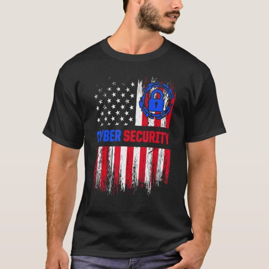 T-shirt Cybersécurité IT Analyst Certified Tech Security 3 (Devant)