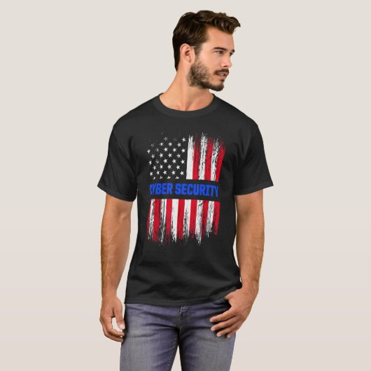 T-shirt Cybersécurité IT Analyst Certified Tech Security 6 (Devant entier)