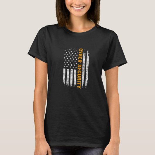 T-shirt Cybersécurité IT Analyzer Nous Certified Tech Secu (Devant)