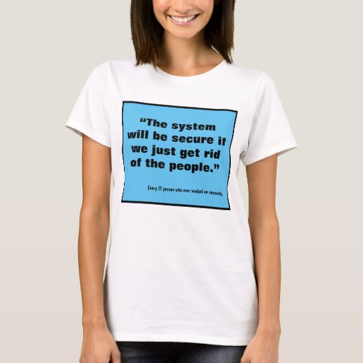 T-shirt Cybersecurity (Devant)
