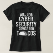 T-shirt Cybersecurity IT Analyst US Art Certified Tech Sec (Design devant)