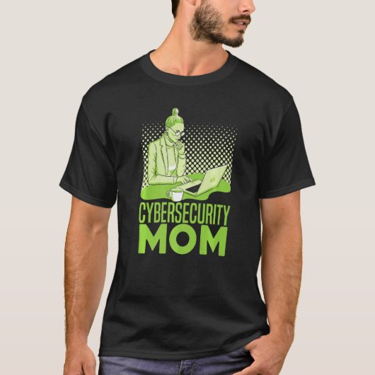 T-shirt Cybersecurity Mom Software Engineer Programming C (Devant)