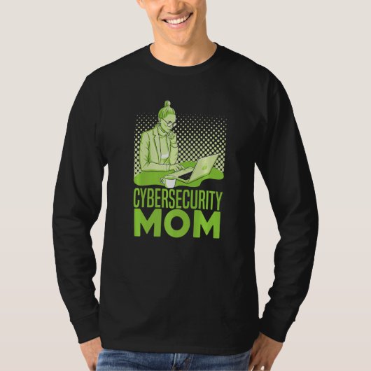 T-shirt Cybersecurity Mom Software Engineer Programming C (Devant)