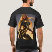 T-SHIRT CYBORG À COURANT ATHLÉTIQUE (Dos)