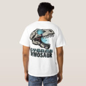 T-shirt Cyborg Dinosaur (Dos entier)