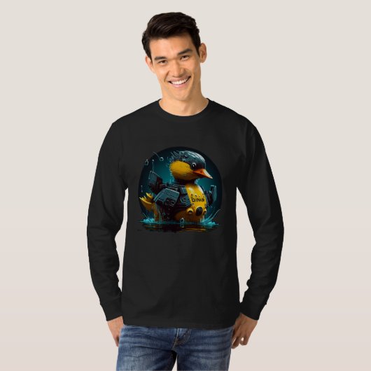 T-shirt cyborg Duck (Devant entier)