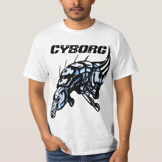 T-SHIRT CYBORG HORSE (Devant)