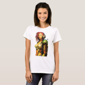 T-shirt Cyborg post-apocalyptique (Devant entier)