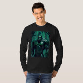T-shirt Cyborg Silverback Gorilla  Graphic (Devant entier)
