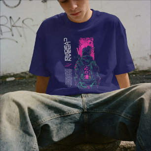 T-shirt Cyborg Urbain Néon