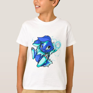 T-shirt Cybunny jaune avec des étoiles