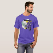 T-shirt Cycle Batgirl (Devant entier)