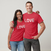 T-shirt cycle d'amour amis (Unisexe)