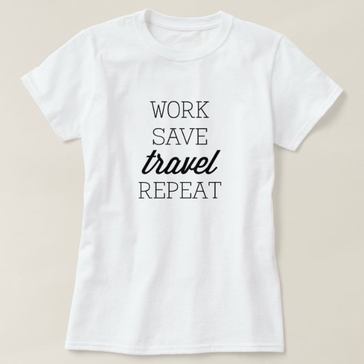 T-shirt Cycle de déplacement (Design devant)
