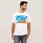 T-shirt cycle de l'eau (Devant entier)