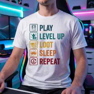 T-shirt Cycle de vie de jeu