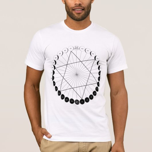 T-shirt Cycle lunaire (Devant)