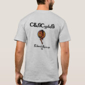 T-SHIRT CYCLES DE C&S (Dos)