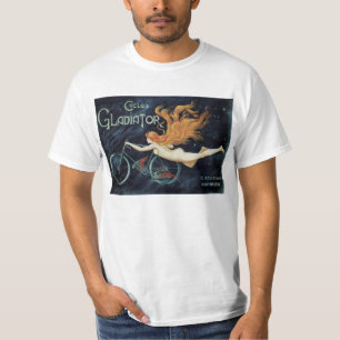 T-shirt Cycles de gladiateurs, Art Nouveau Victorien Vinta
