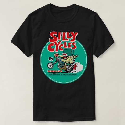 T-shirt Cycles soyeux - Gomme ds (Design devant)