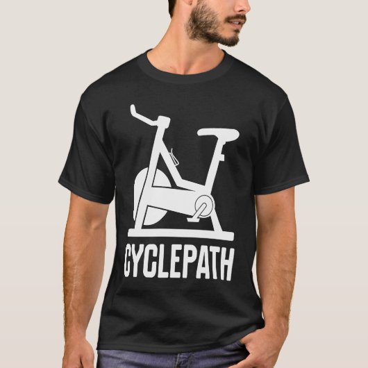 T-shirt Cycling Cyclepath  cyclists gym instructors (Devant)