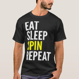 T-shirt Cycling   Eat Sleep Spin Repeat