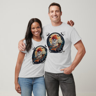 T-shirt Cycling Ghost